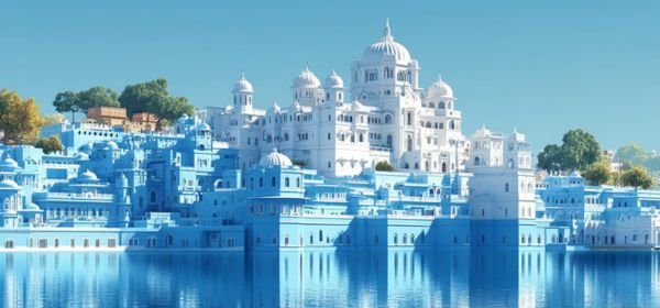Blue city