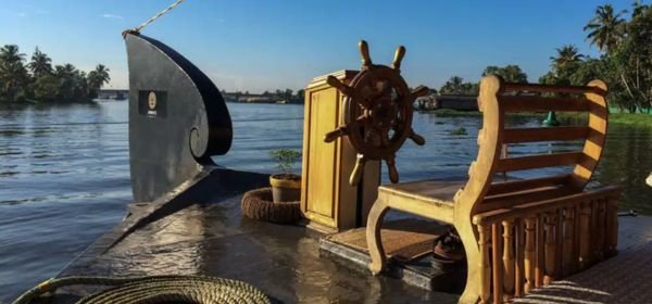 Try steering the houseboat