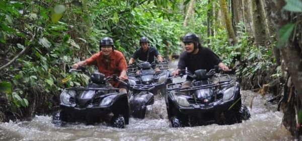 exciting ATV ride