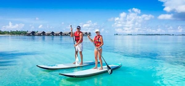 Stand-up paddleboarding