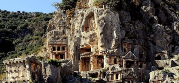 Lycian Rock Tombs, Turkey