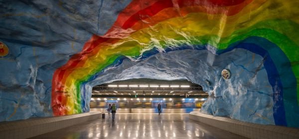 Stockholm metro station