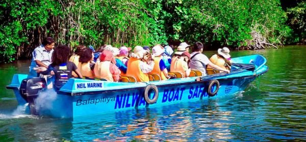 boat ride at Madu River